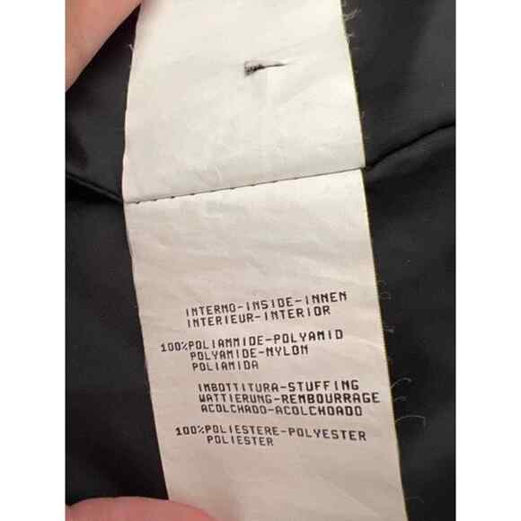 SISLEY Black Lined Jacket Made in Italy, XS - Picture 9 of 10